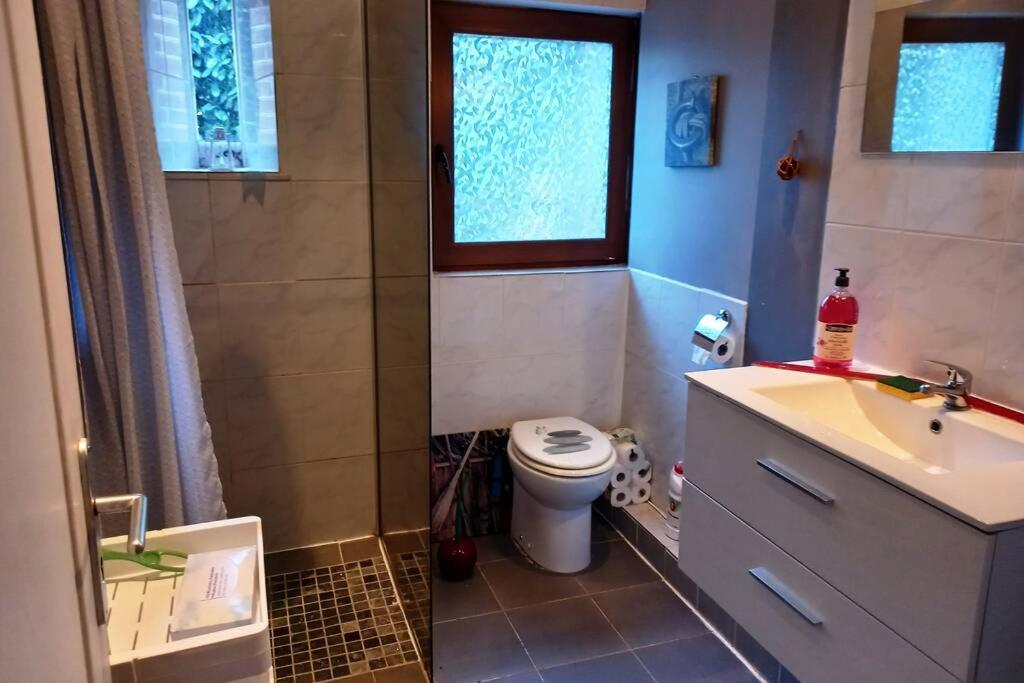 Suite Dans Le Jardin Du Chateau Agonges Exterior foto